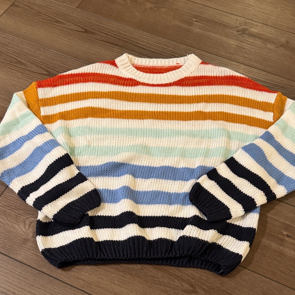 *Striped Multicolor Sweater